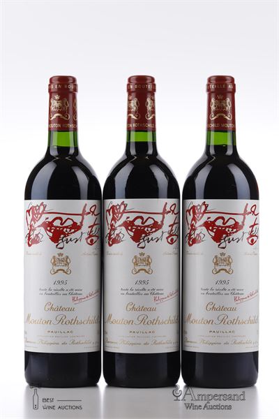 MOUTON ROTHSCHILD 1995 - Mc - 3 Bottles
