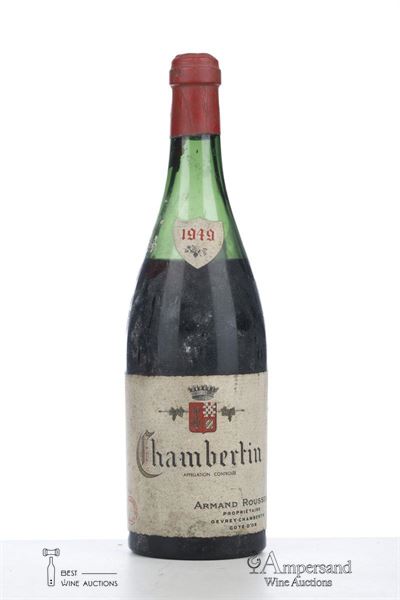 CHAMBERTIN 1949 - Armand Rousseau - 1 Bottle