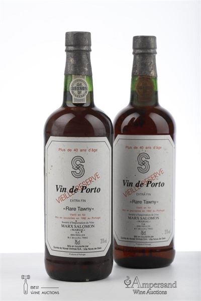 VIN DE PORTO RARE TAWNY EXTRA FIN VIEILLE RESERVE 40 ANS D'AGE - Quinta do Noval - Marx Salomon - 2 Bottles