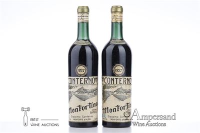 BAROLO MONFORTINO  1937 - Giacomo Conterno - 2 Bottles