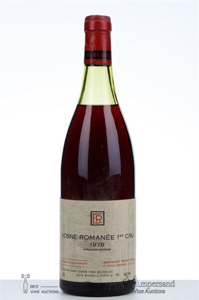VOSNE ROMANEE 1 ER CRU 1978 - Rene Engel - 1 Bottle