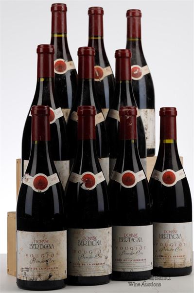 VOUGEOT CLOS DE LA PERRIERE 2005 - Domaine Bertagna - 10 Bottles