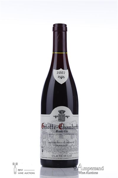 GRIOTTE CHAMBERTIN 2007 - Claude Dugat - 1 Bottle