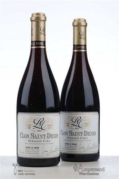 CLOS ST DENIS 2015 - Lucien Le Moine - 2 Bottles