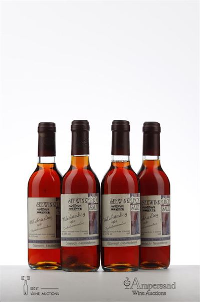WELSCHRIESLING TROCKENBEERENAUSLESE 1981 - See Winkelhof Salzl - 4 x 0,375Ltr
