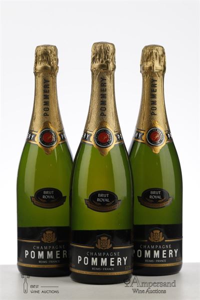 POMMERY BRUT ROYAL NV - Pommery - 3 Bottles
