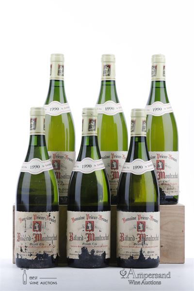 BATARD MONTRACHET 1990 - Prieur Brunet - 6 Bottles