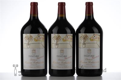 MOUTON ROTHSCHILD 2006 - 3 Double Magnums in Owc 3