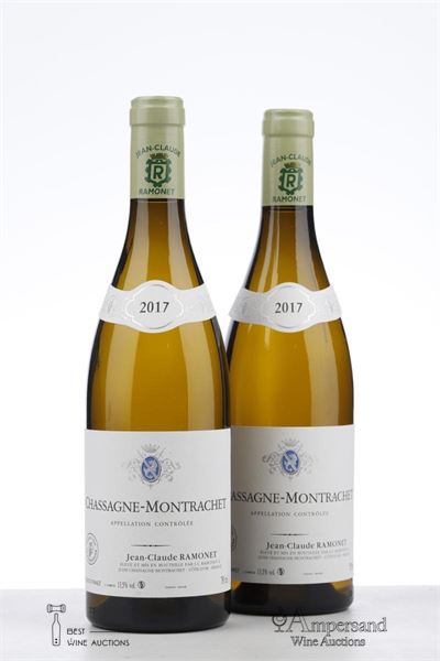 CHASSAGNE MONTRACHET BLANC 2017 - Ramonet - 2 Bottles