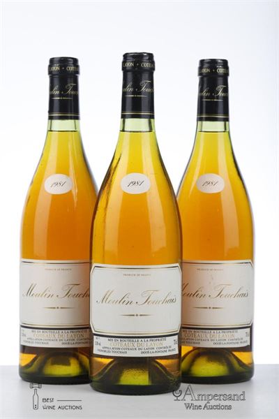 MOULIN TOUCHAIS 1981 - J Touchais - 3 Bottles
