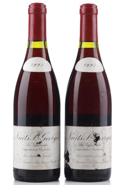 NUITS ST GEORGES LES VIGNERONDES 1997 - Leroy - 2 Bottles