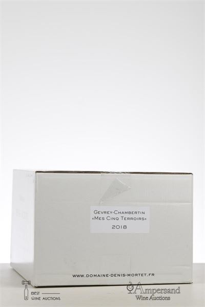 GEVREY CHAMBERTIN MES CINQ TERROIRS 2018 - Denis Mortet - 6 Bottles - Oc 6