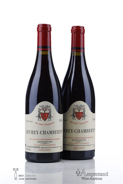 GEVREY CHAMBERTIN VIEILLES VIGNES 1994 - Geantet Pansiot - 2 Bottles
