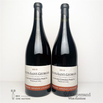 NUITS ST GEORGES CLOS DES CORVEES PAGETS 2012 - Arnoux Lachaux - 2 Magnums