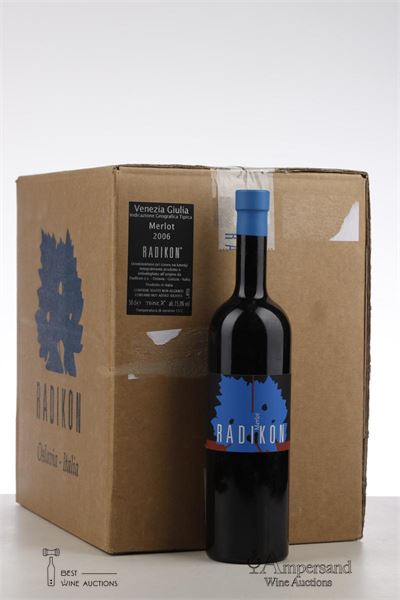 MERLOT COLLI ORIENTALI 2006 - Radikon - 12 x 0,500Ltr - Oc 12