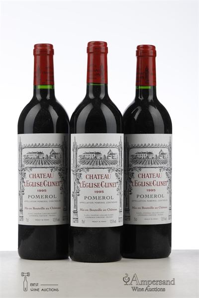EGLISE CLINET 1995 - Mc - 3 Bottles