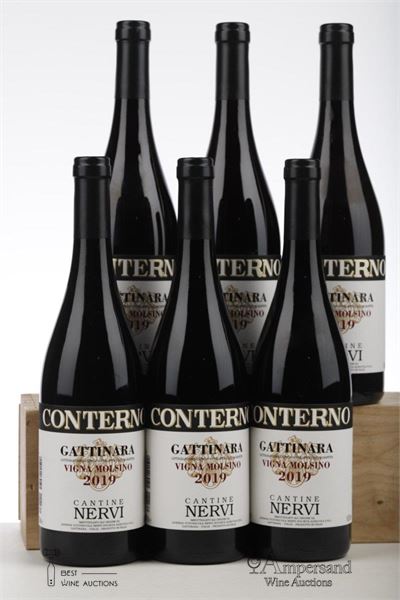 GATTINARA VIGNA MOLSINO NERVI 2019 - Giacomo Conterno - 6 Bottles