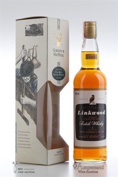 1954 LINKWOOD BOTTLED 2000 - Gordon & Macphail - Alc 40% - 1 Bottle - Oc 1
