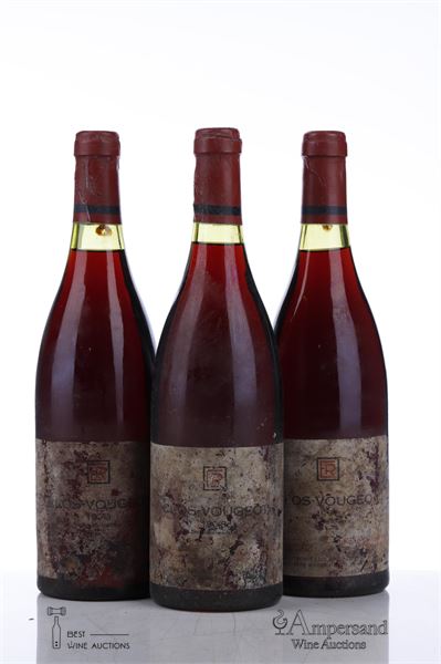 CLOS VOUGEOT 1978 - Rene Engel - 3 Bottles