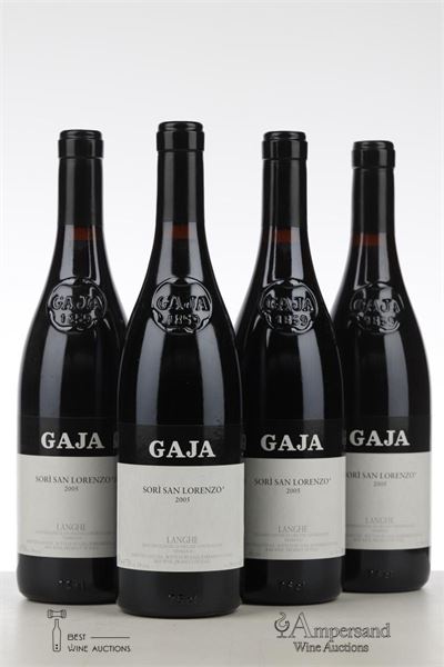 SORI SAN LORENZO 2005 - Gaja - 4 Bottles