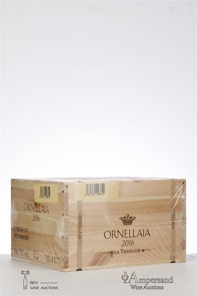 ORNELLAIA LA TENSIONE 2016 - Tenuta dell'Ornellaia - 6 Bottles - Owc 6