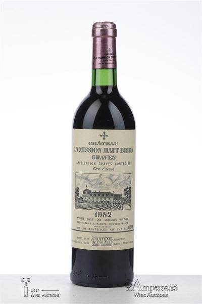 MISSION HAUT BRION 1982 - Mc - USA IMP - 1 Bottle