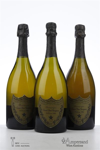 DOM PERIGNON 1988 - Moet et Chandon - 3 Bottles