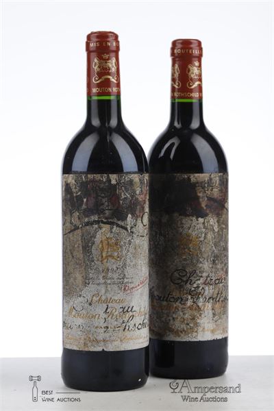 MOUTON ROTHSCHILD 1992 - Mc - 2 Bottles