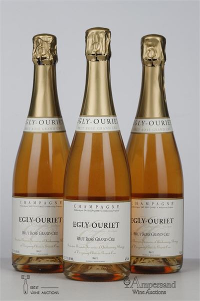 EGLY OURIET BRUT ROSE GRAND CRU DEGORGEMENT 10/2017 - Egly Ouriet - 3 Bottles