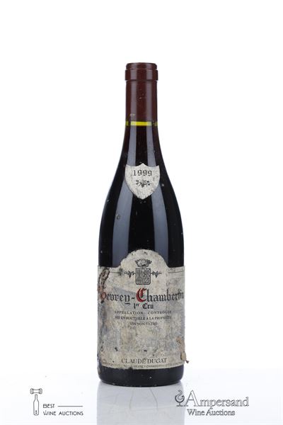 GEVREY CHAMBERTIN 1 ER CRU 1999 - Claude Dugat - 1 Bottle