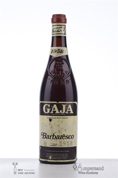 BARBARESCO 1958 - Gaja - 1 Bottle