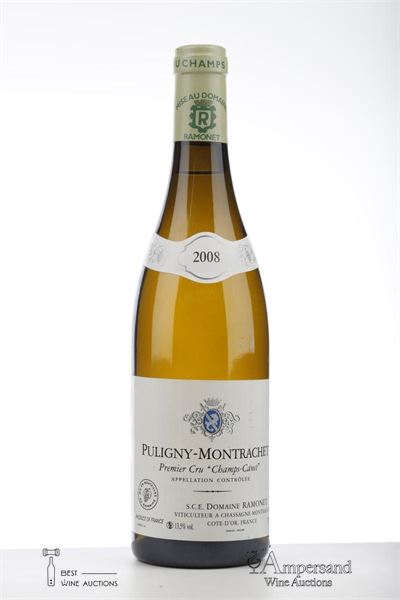 PULIGNY MONTRACHET CHAMPS CANET 2008 - Ramonet - 1 Bottle