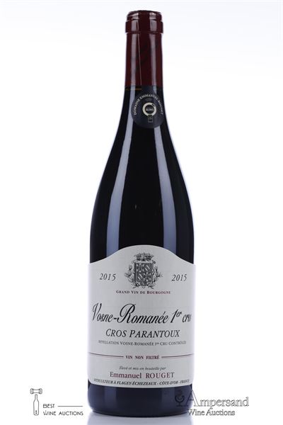 VOSNE ROMANEE CROS PARANTOUX 2015 - Emmanuel Rouget - 1 Bottle