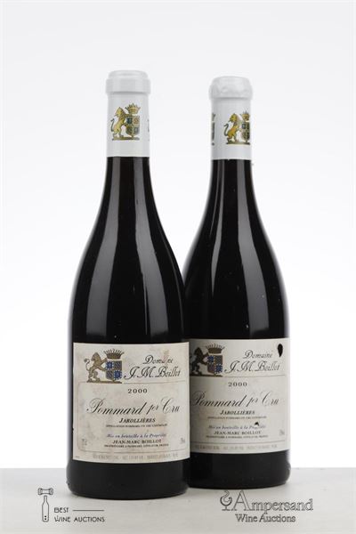 POMMARD JAROLLIERES 2000 - Jean Marc Boillot - 2 Bottles