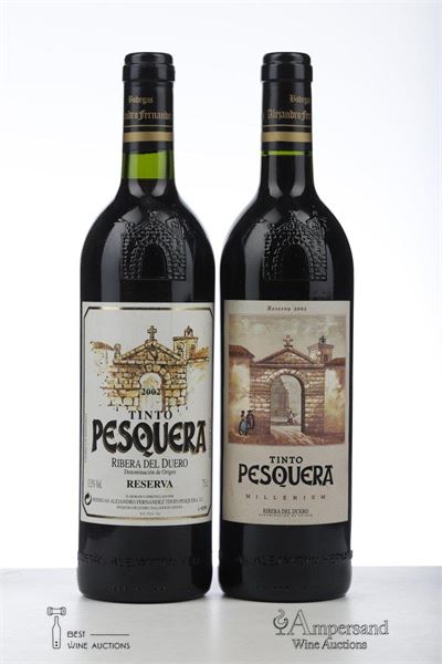 PESQUERA RESERVA + MILLENIUM 2002 - Alejandro Fernandez - 2 Bottles