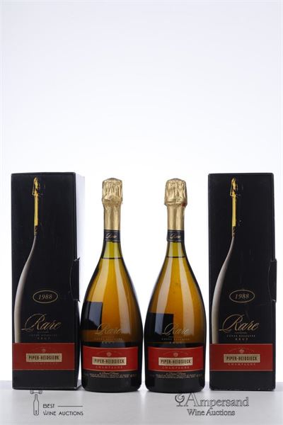 PIPER HEIDSIECK RARE 1988 - Piper Heidsieck - 2 Bottles - Oc 1