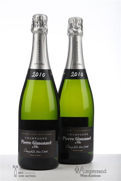 PIERRE GIMONNET CUVEE OENOPHILE 1ER CRU BLANC DE BLANCS EXTRA BRUT 2010 - Pierre Gimonnet - 2 Bottles