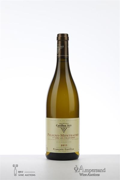 PULIGNY MONTRACHET LES FOLATIERES 2011 - Francois Carillon - 1 Bottle