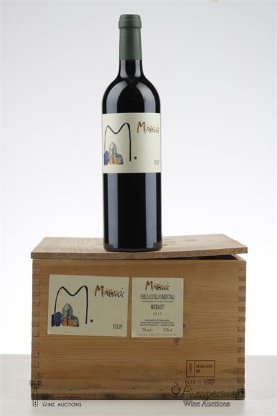 FILIP MERLOT 2012 - Miani - 6 Bottles - Owc 6