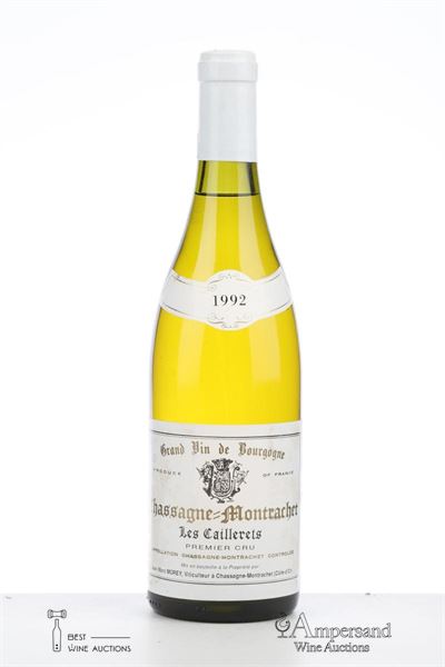 CHASSAGNE MONTRACHET BLANC LES CAILLERETS 1992 - Jean Marc Morey - 1 Bottle