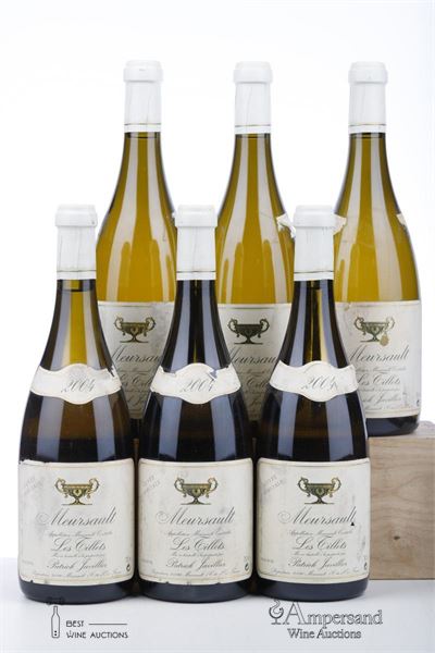MEURSAULT LES TILLETS 2004 - Patrick Javillier - 6 Bottles