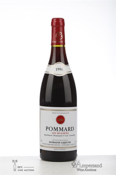 POMMARD LES RUGIENS 1996 - Domaine Lejeune - 1 Bottle