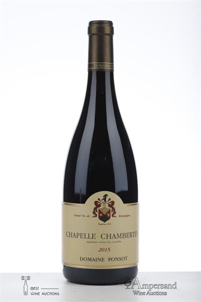 CHAPELLE CHAMBERTIN 2015 - Ponsot - 1 Bottle