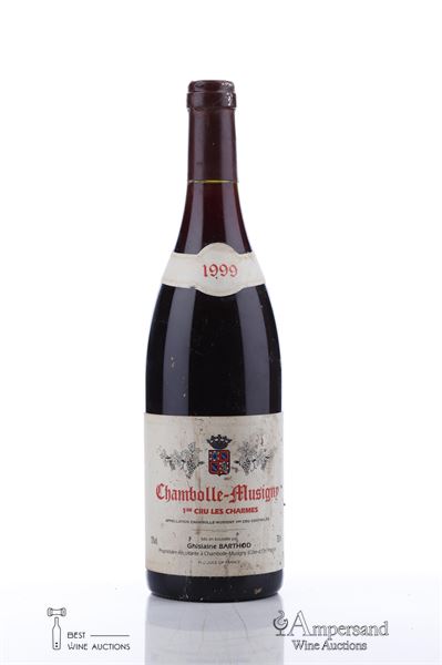 CHAMBOLLE MUSIGNY LES CHARMES 1999 - Ghislaine Barthod - 1 Bottle