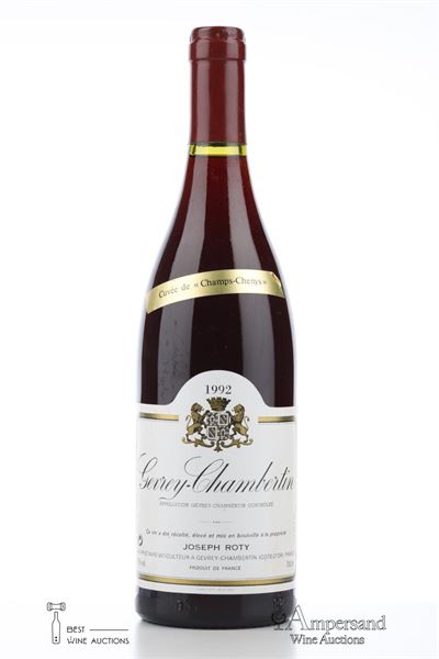 GEVREY CHAMBERTIN CUVEE DE CHAMPS CHENYS 1992 - Joseph Roty - 1 Bottle