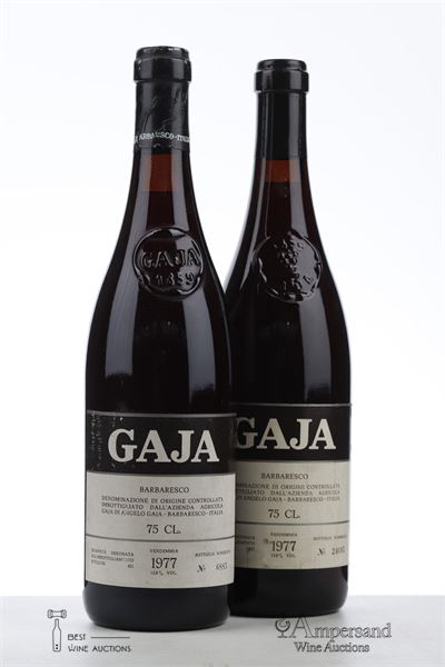 BARBARESCO 1977 - Gaja - 2 Bottles