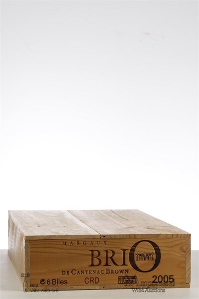 BRIO DE CANTENAC BROWN 2005 - Mc - 6 Bottles - Owc 6