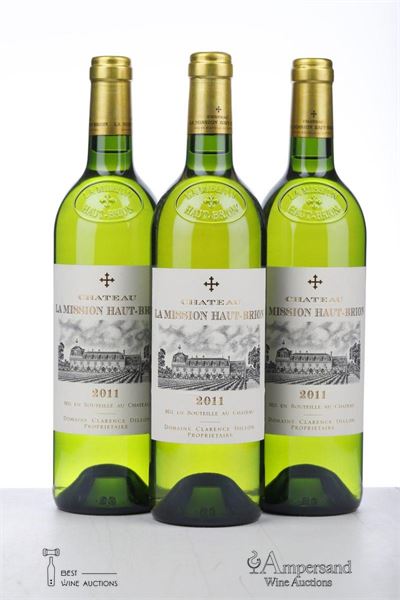 MISSION HAUT BRION BLANC 2011 - Mc - 3 Bottles