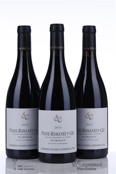 VOSNE ROMANEE EN ORVEAUX 2013 - Sylvain Cathiard - 3 Bottles