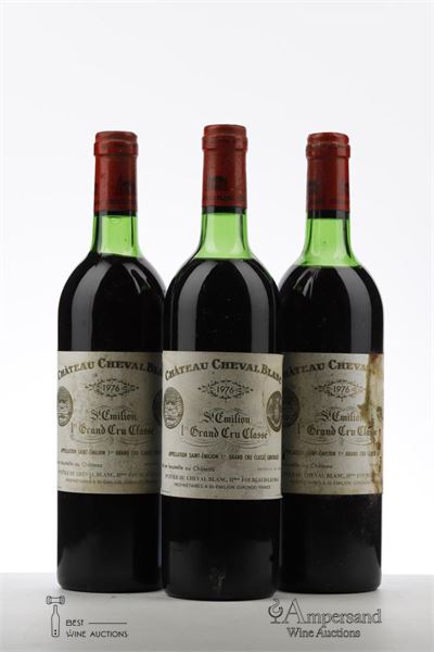 CHEVAL BLANC 1976 - Mc -3 Bottles